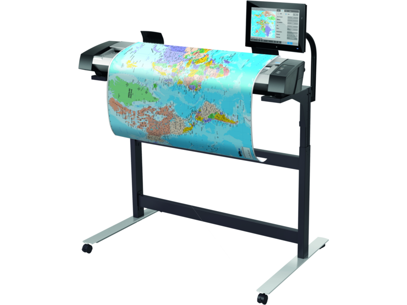 HP HD Pro 42 in Scanner side