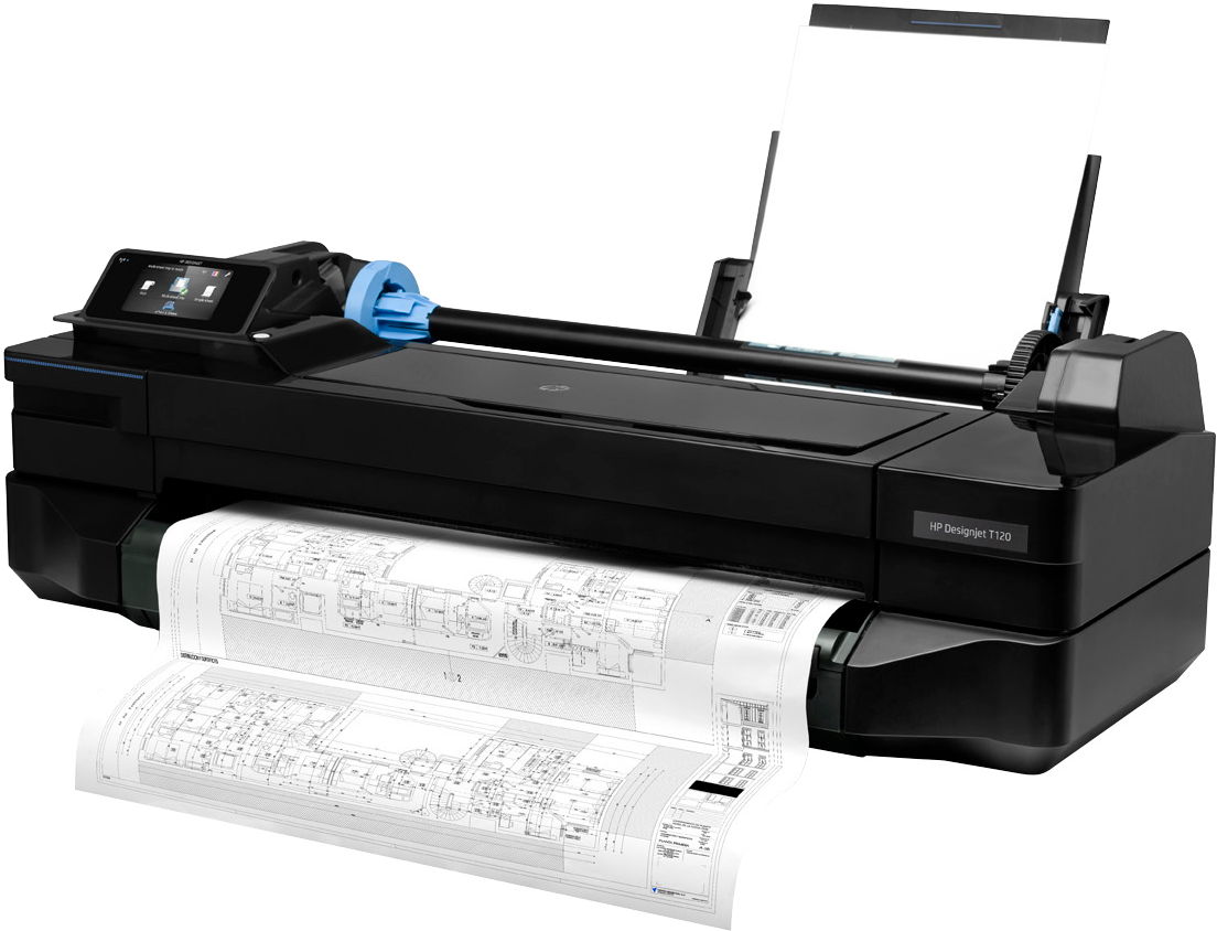 Hp Designjet T120 24-in .printer