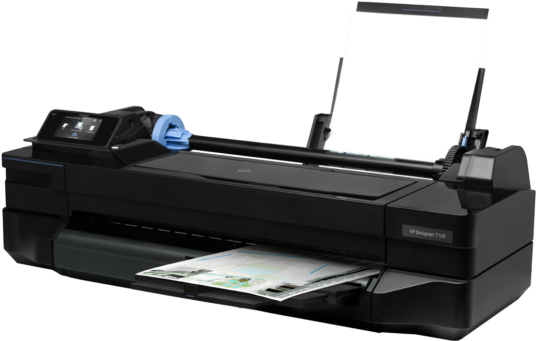 Hp Designjet T120 24-in printer..