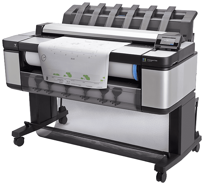 Hp Designjet T3500 scanning